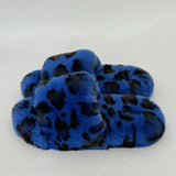 Confetti Cheetah Fur Slippers (3 colors)