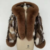 Sample sale fox fur jackets
