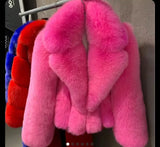Sample sale fox fur