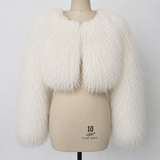 Mongolian Cropped Fur Coats