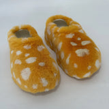 Confetti Spotted Fur Slippers