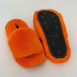 Confetti Fur Slippers (3 colors )