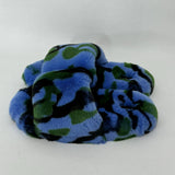 Confetti Camo Fur Slippers (3 colors)