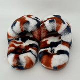 Confetti Camo Fur Slippers (3 colors)