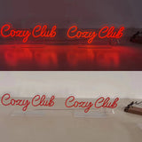 Custom LED lights .