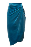 Velvet Wrap Skirt ( 5 Colors )