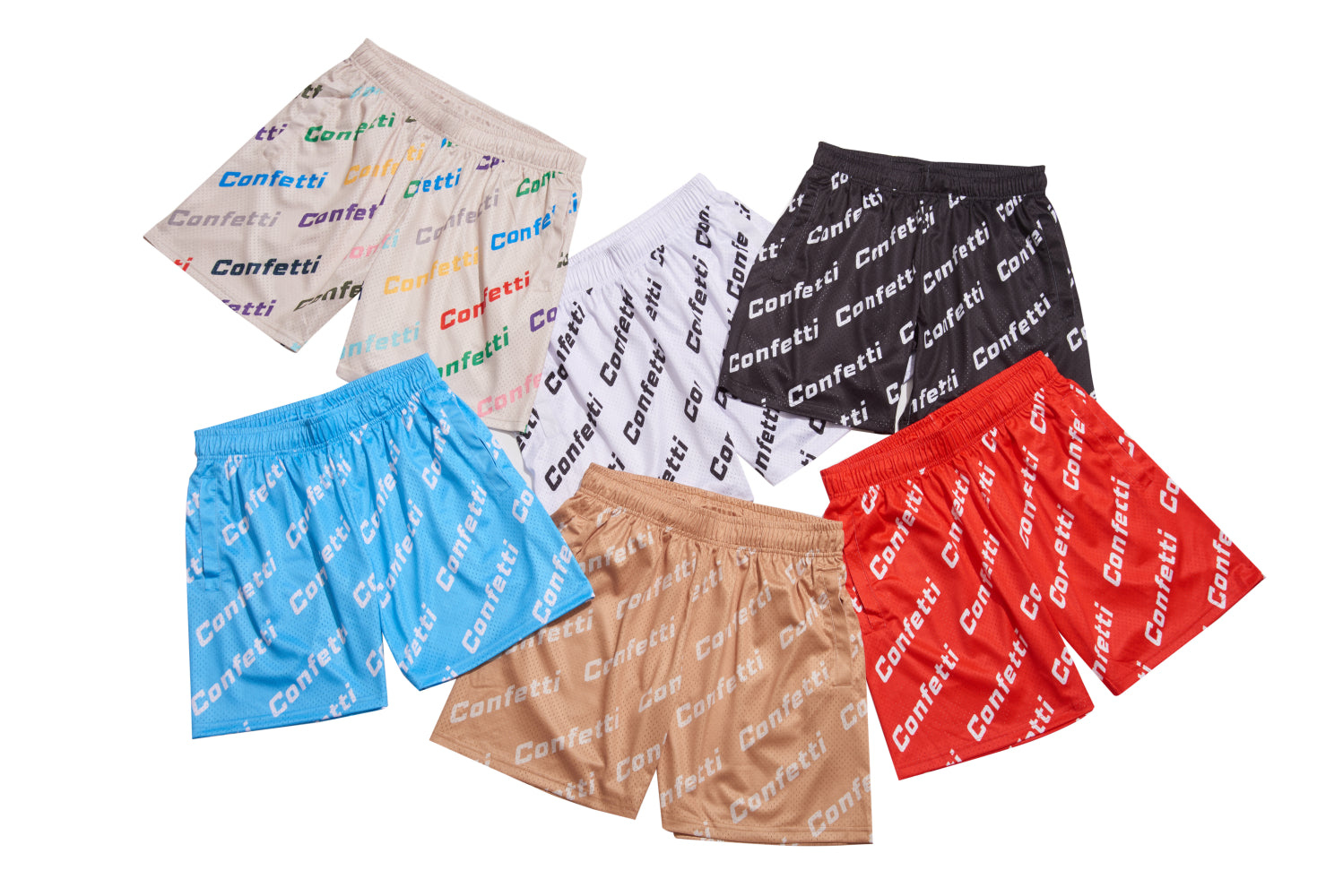 Confetti BasketBall Shorts – Confetti Boutique