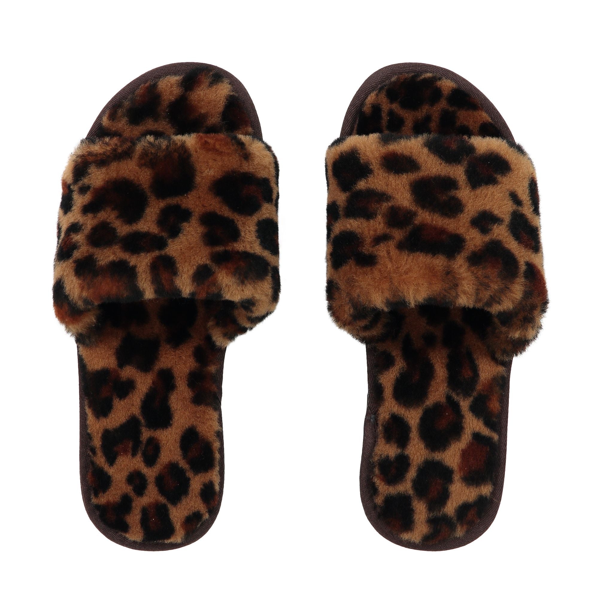 Confetti Leopard Slippers Confetti Boutique