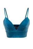 Velvet Crop Tank Bra ( 5 colors )