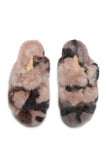 Confetti Camo Mink Slides