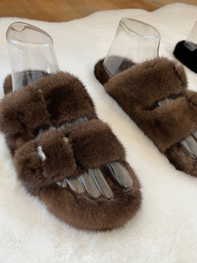 Confetti Mink Slides – Confetti Boutique